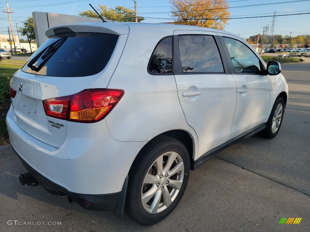 White Pearl 2013 Mitsubishi Outlander Sport ES 4WD Exterior Photo #144998763