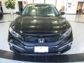 2020 Crystal Black Pearl Honda Civic EX Sedan  photo #2