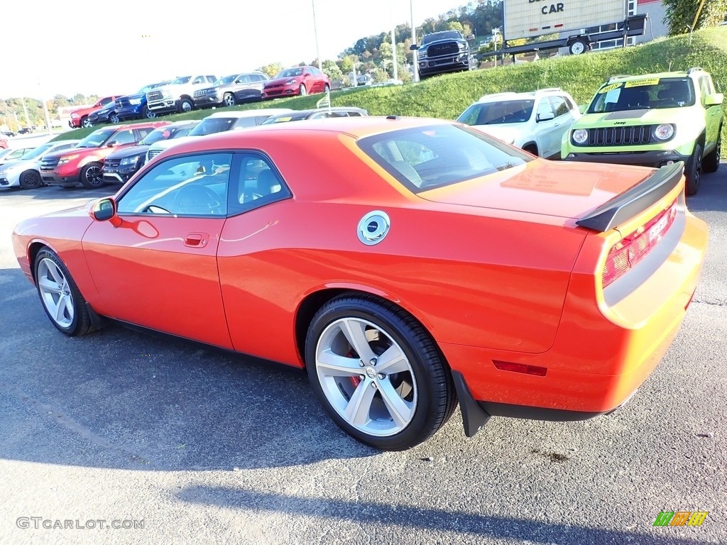 2008 Challenger SRT8 - HEMI Orange / Dark Slate Gray photo #3