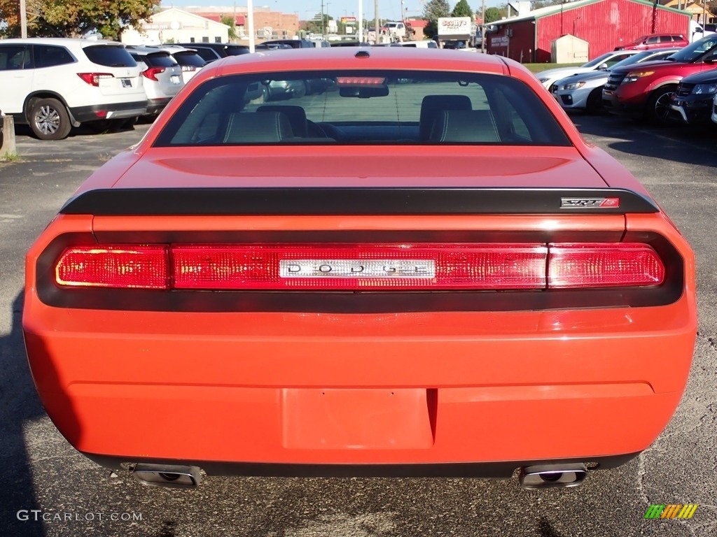 2008 Challenger SRT8 - HEMI Orange / Dark Slate Gray photo #4