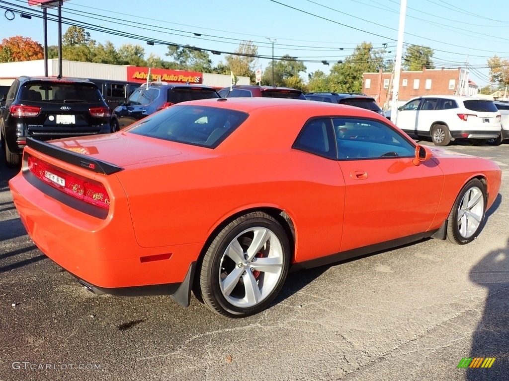2008 Challenger SRT8 - HEMI Orange / Dark Slate Gray photo #5