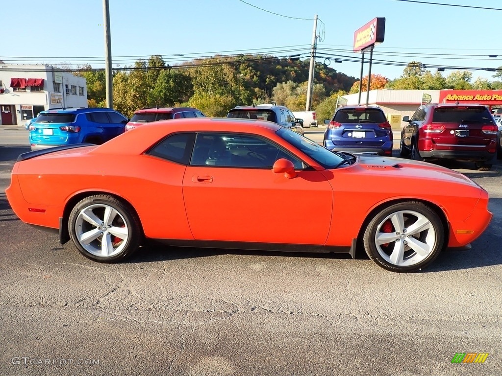 2008 Challenger SRT8 - HEMI Orange / Dark Slate Gray photo #6