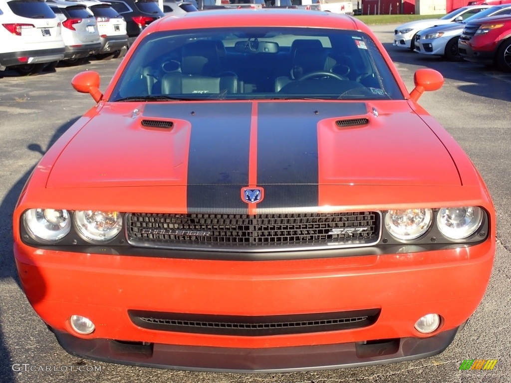 2008 Challenger SRT8 - HEMI Orange / Dark Slate Gray photo #8