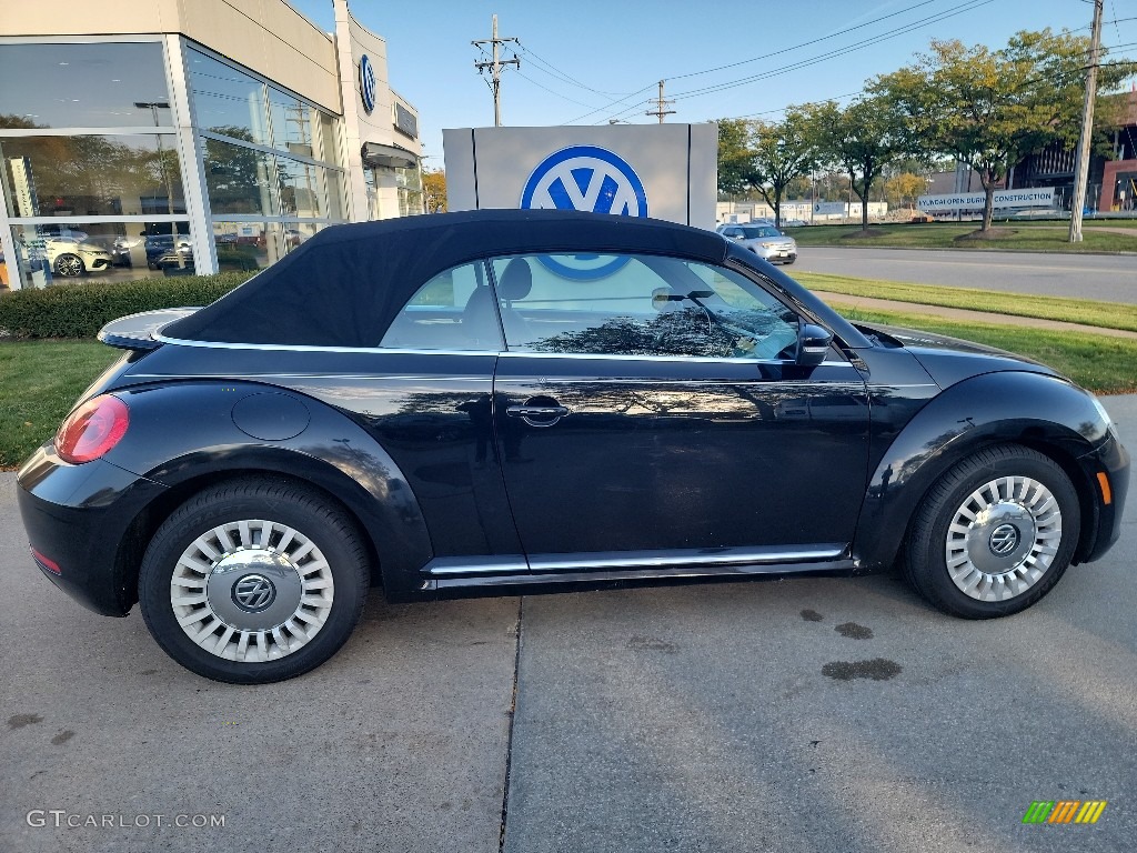 Black 2014 Volkswagen Beetle 2.5L Convertible Exterior Photo #144998896