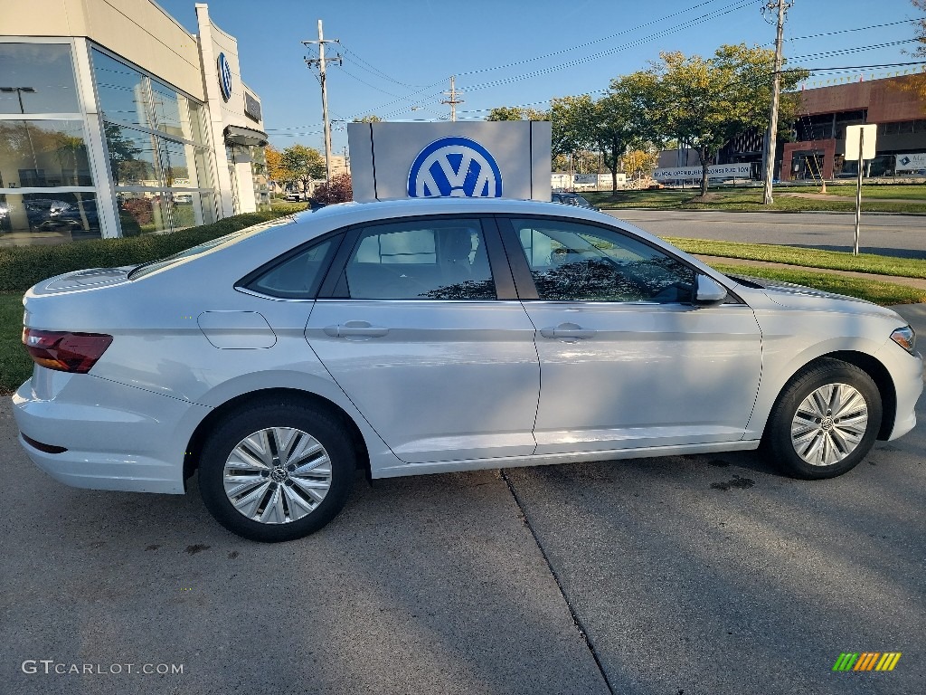 2019 Jetta S - White Silver Metallic / Titan Black photo #2