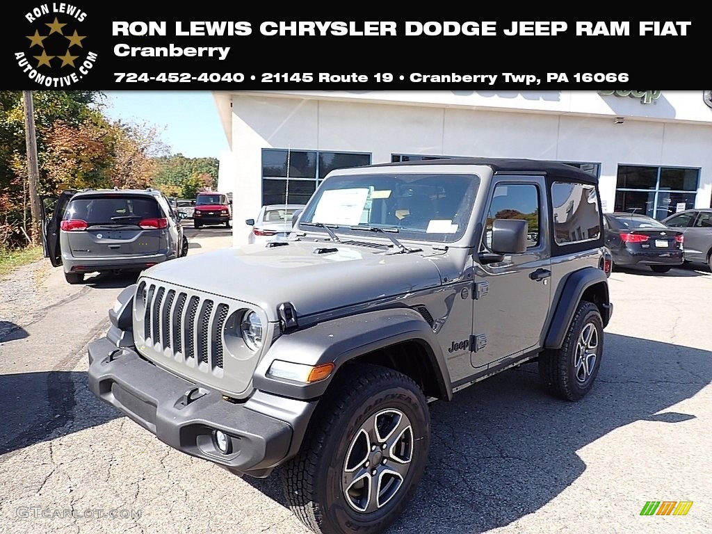 2023 Wrangler Sport S 4x4 - Sting-Gray / Black photo #1