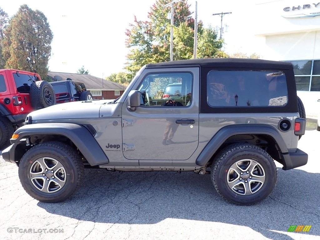2023 Wrangler Sport S 4x4 - Sting-Gray / Black photo #2