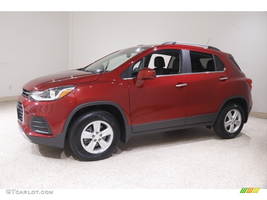 2020 Trax LT AWD - Cajun Red Tintcoat / Jet Black photo #3