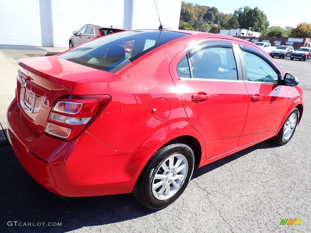 2020 Sonic LT Sedan - Red Hot / Jet Black photo #3