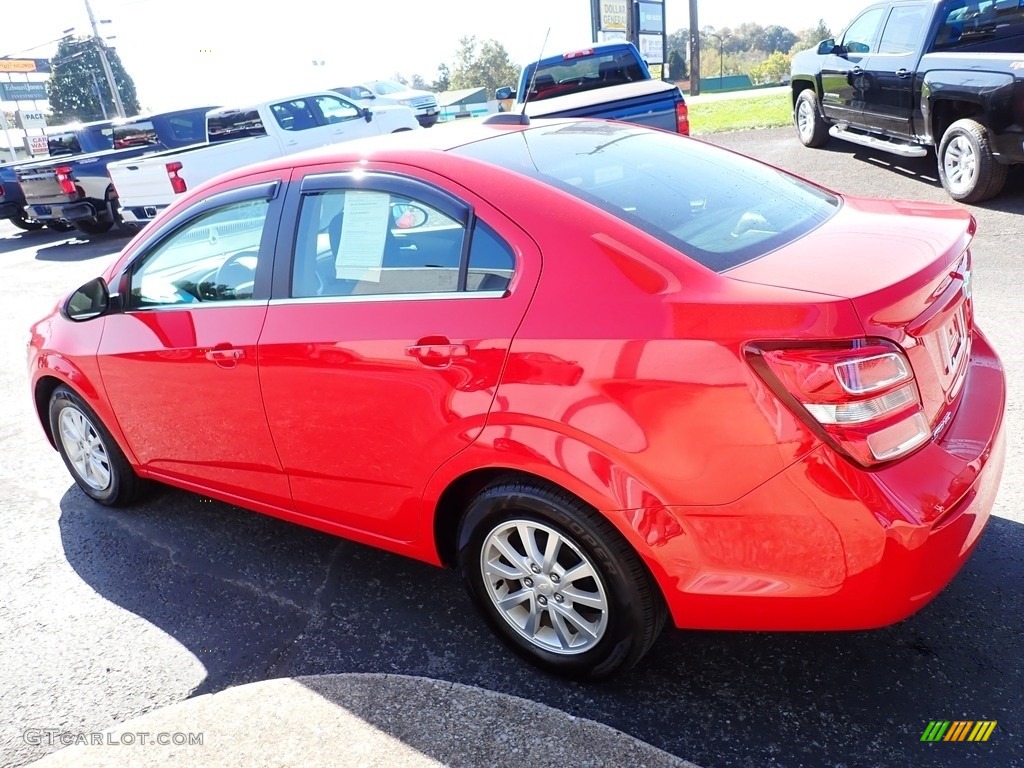 2020 Sonic LT Sedan - Red Hot / Jet Black photo #6
