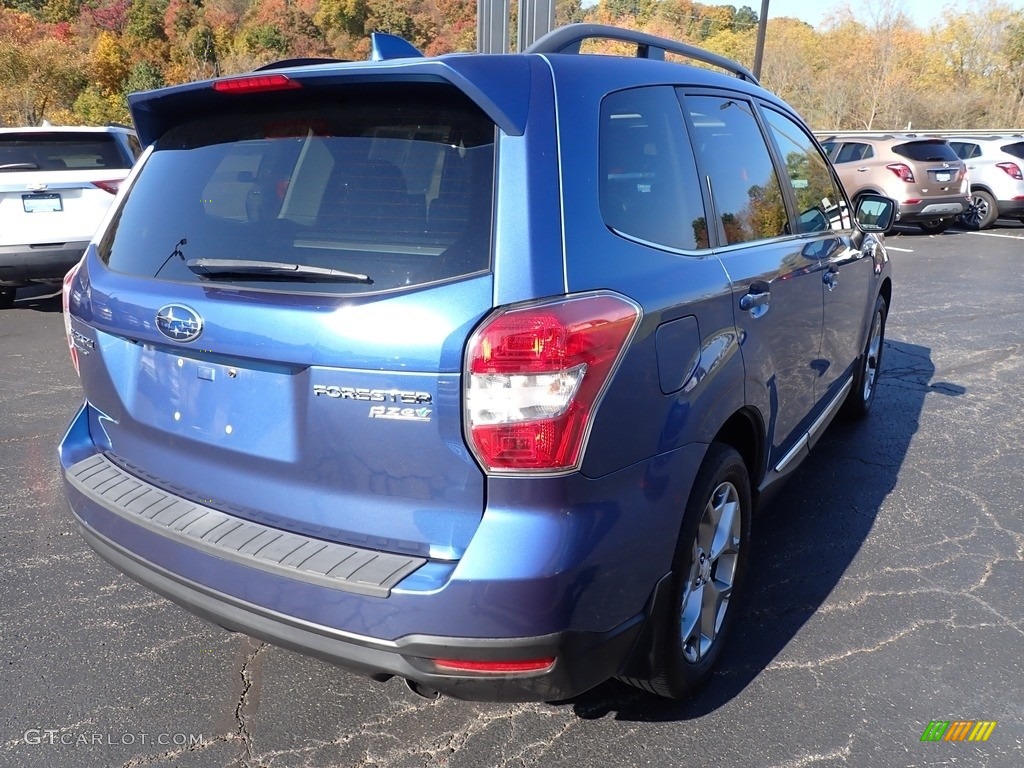 2016 Forester 2.5i Touring - Quartz Blue Pearl / Gray photo #6