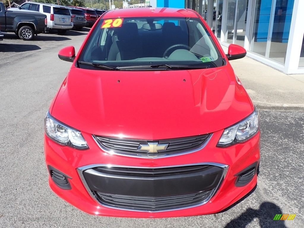 2020 Sonic LT Sedan - Red Hot / Jet Black photo #9