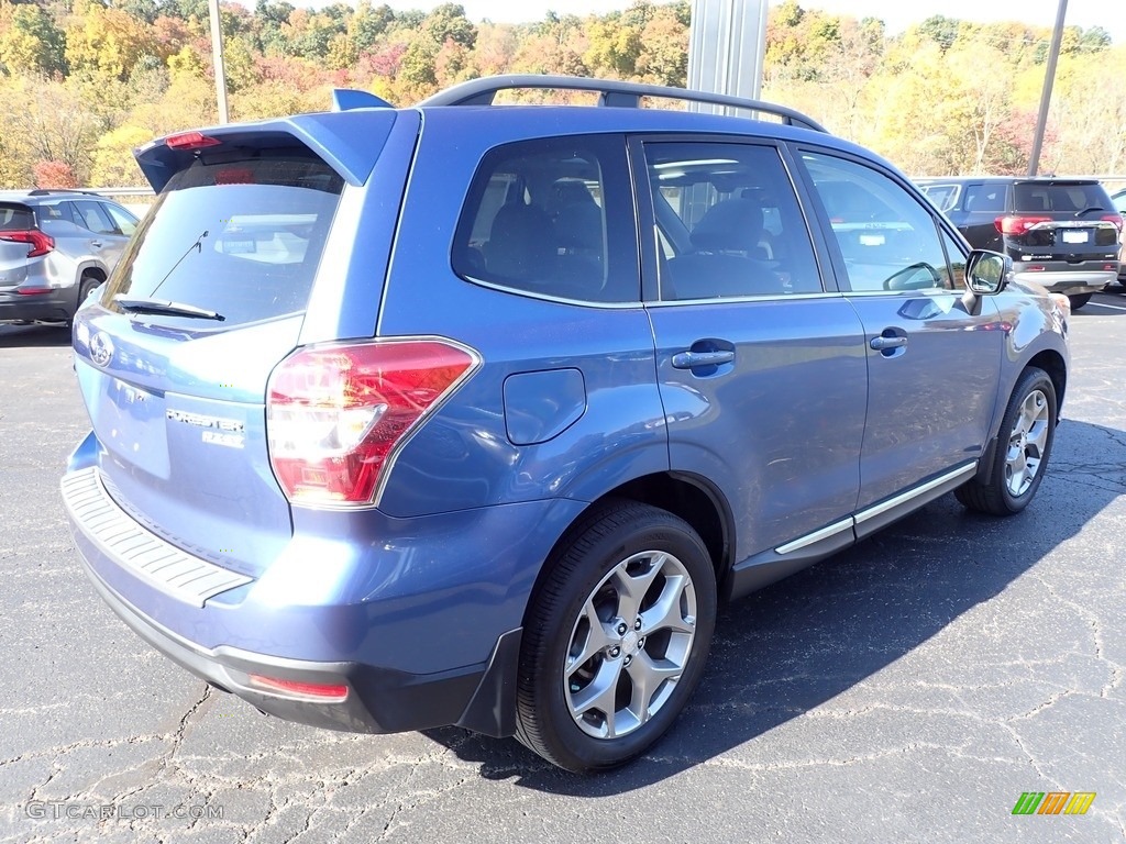 2016 Forester 2.5i Touring - Quartz Blue Pearl / Gray photo #7