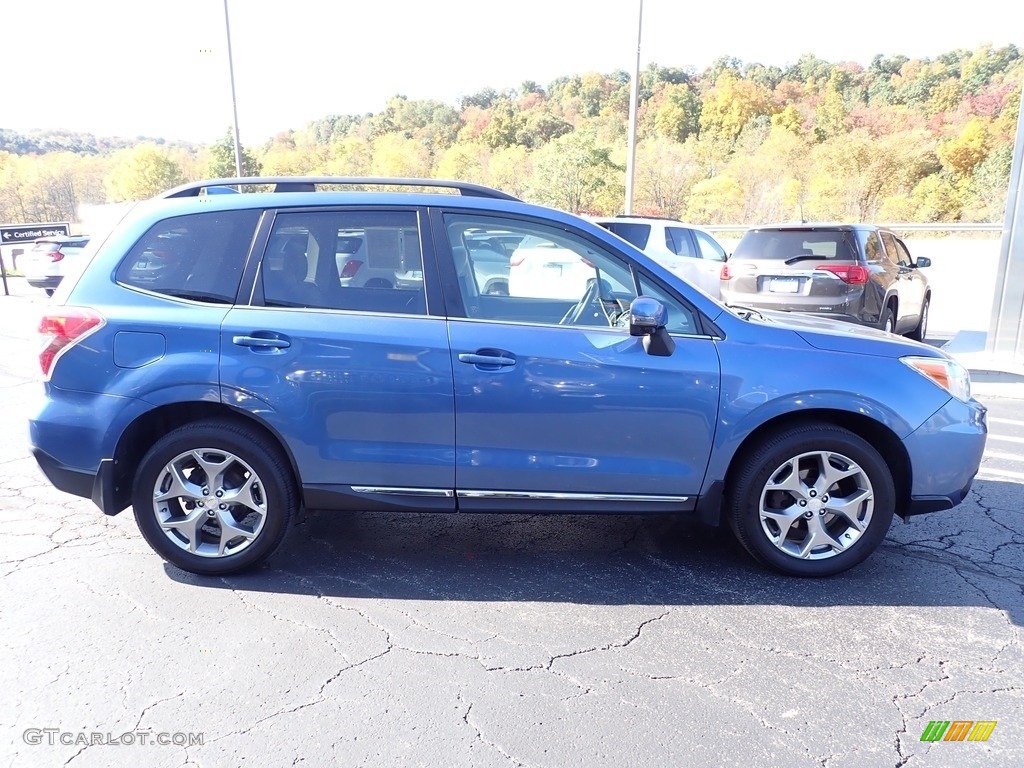2016 Forester 2.5i Touring - Quartz Blue Pearl / Gray photo #8