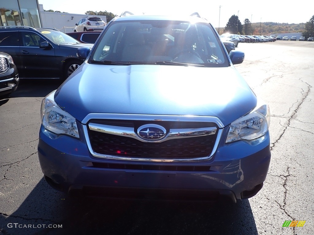 2016 Forester 2.5i Touring - Quartz Blue Pearl / Gray photo #11