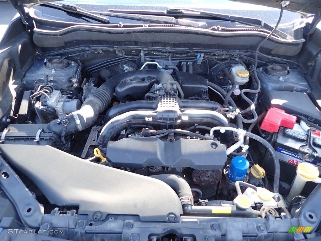 2016 Forester 2.5i Touring - Quartz Blue Pearl / Gray photo #14