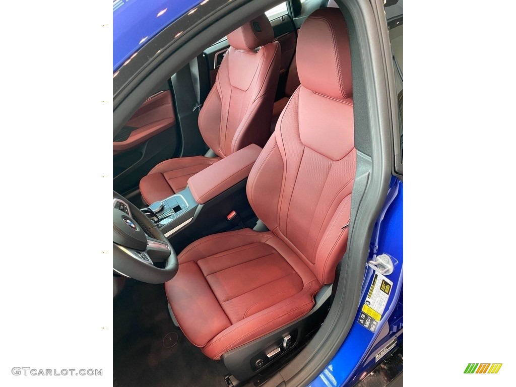 2023 4 Series 430i xDrive Gran Coupe - Portimao Blue Metallic / Tacora Red photo #4