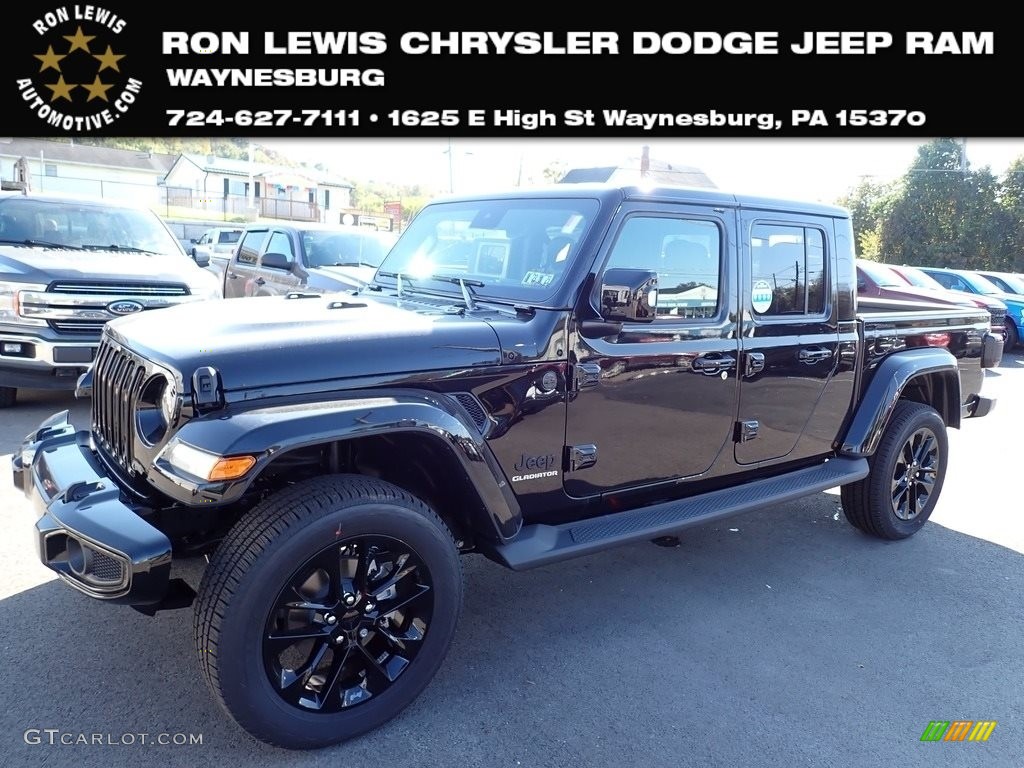 2022 Gladiator High Altitude 4x4 - Black / Black photo #1