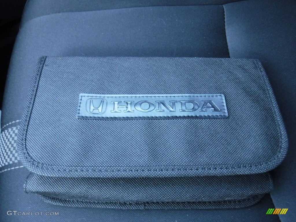 2020 Civic LX Coupe - Aegean Blue Metallic / Black photo #27