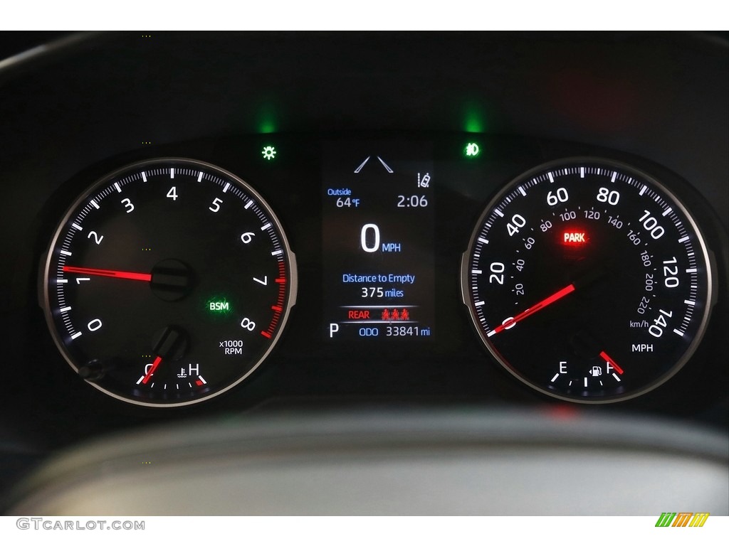 2019 RAV4 XLE AWD - Ruby Flare Pearl / Black photo #8