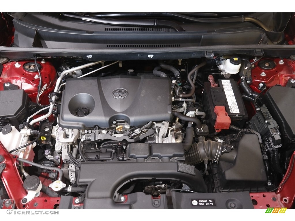 2019 RAV4 XLE AWD - Ruby Flare Pearl / Black photo #18