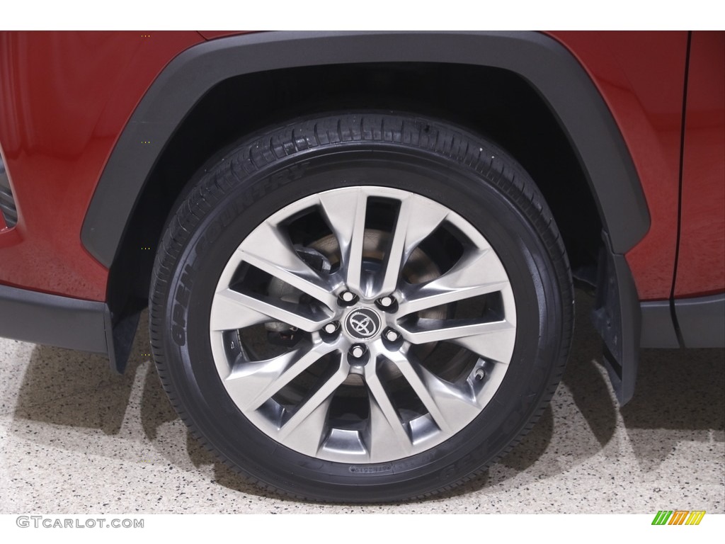 2019 RAV4 XLE AWD - Ruby Flare Pearl / Black photo #19