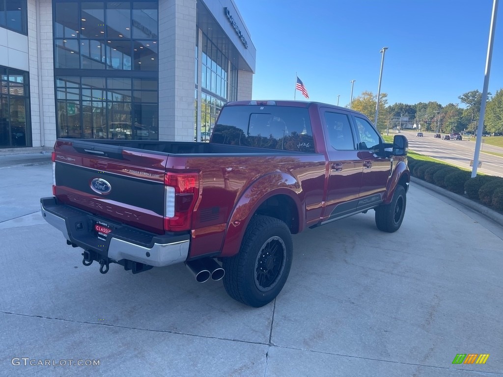 Ruby Red 2019 Ford F250 Super Duty Roush Crew Cab 4x4 Exterior Photo #145002677