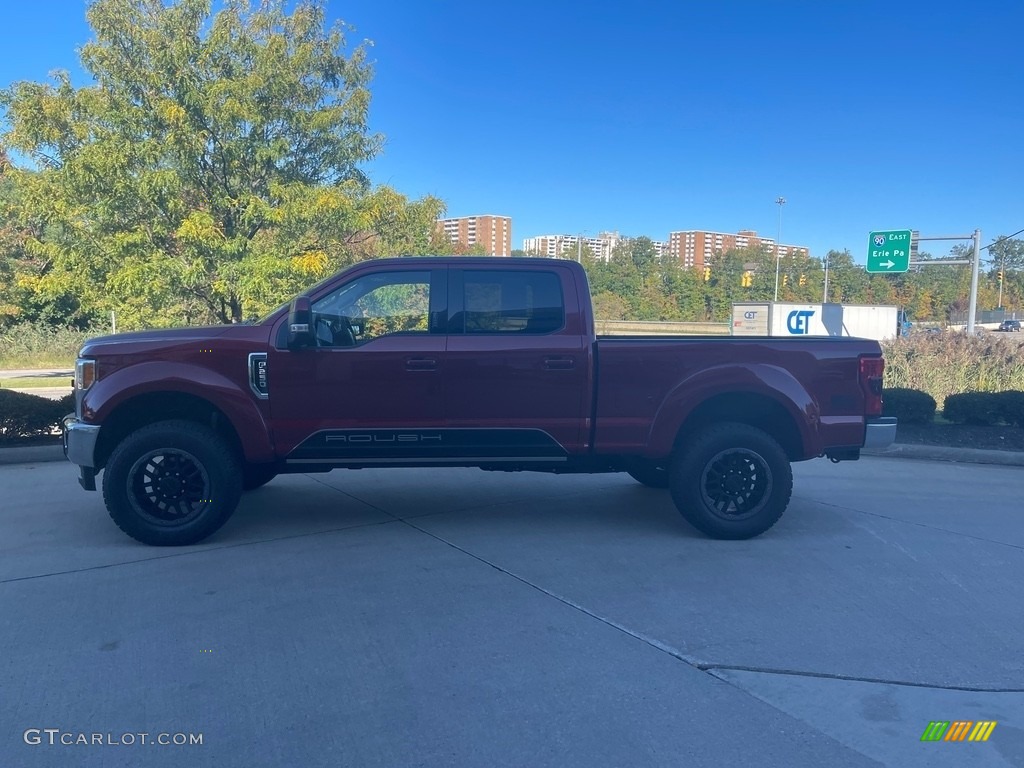 Ruby Red 2019 Ford F250 Super Duty Roush Crew Cab 4x4 Exterior Photo #145002717