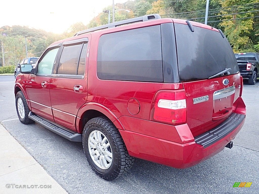 2014 Expedition XLT 4x4 - Ruby Red / Charcoal Black photo #5