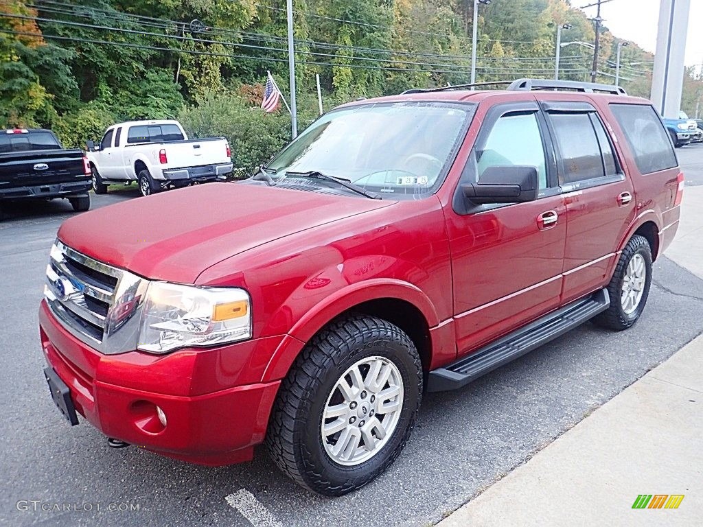 Ruby Red 2014 Ford Expedition XLT 4x4 Exterior Photo #145003178