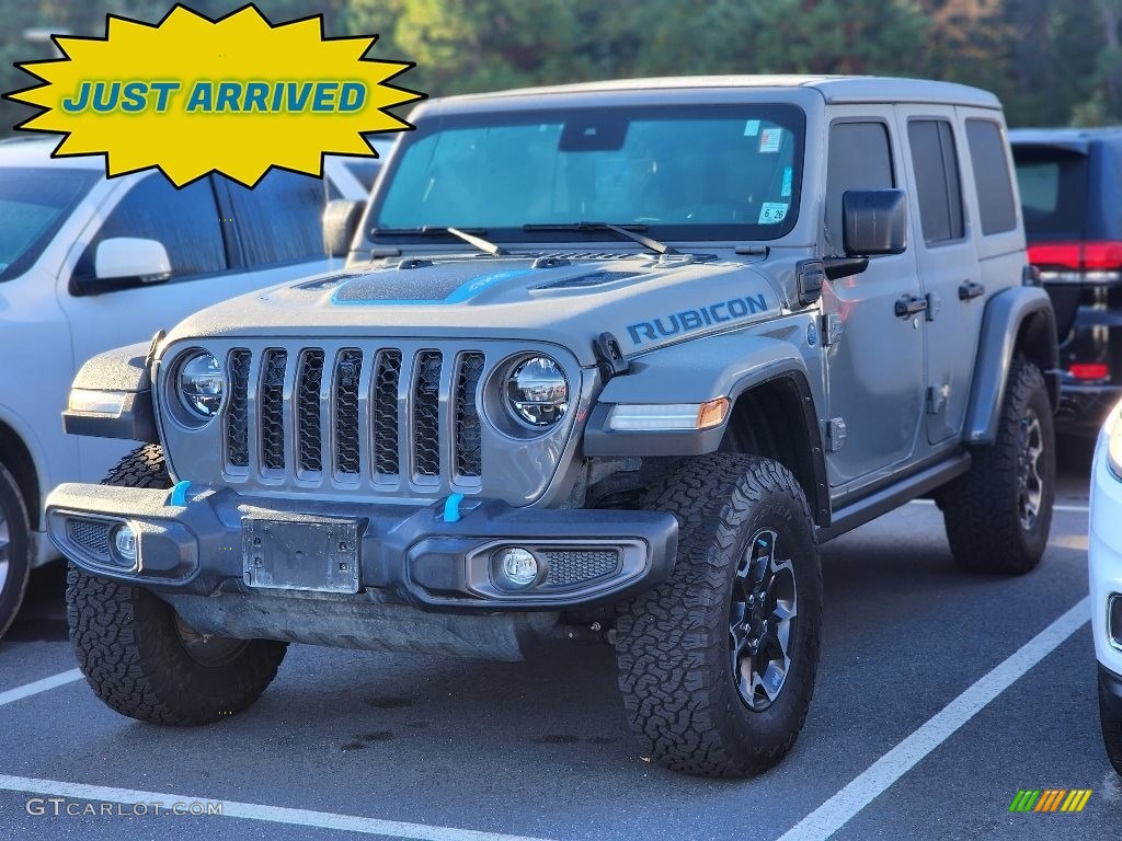 2021 Wrangler Unlimited Rubicon 4xe Hybrid - Sting-Gray / Black photo #1