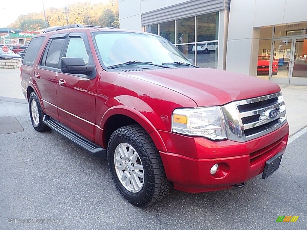 Ruby Red 2014 Ford Expedition XLT 4x4 Exterior Photo #145003223