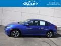 Aegean Blue Metallic - Civic LX Sedan Photo No. 2