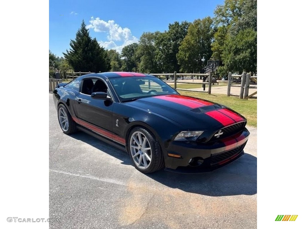 Black 2012 Ford Mustang Shelby GT500 Coupe Exterior Photo #145004611