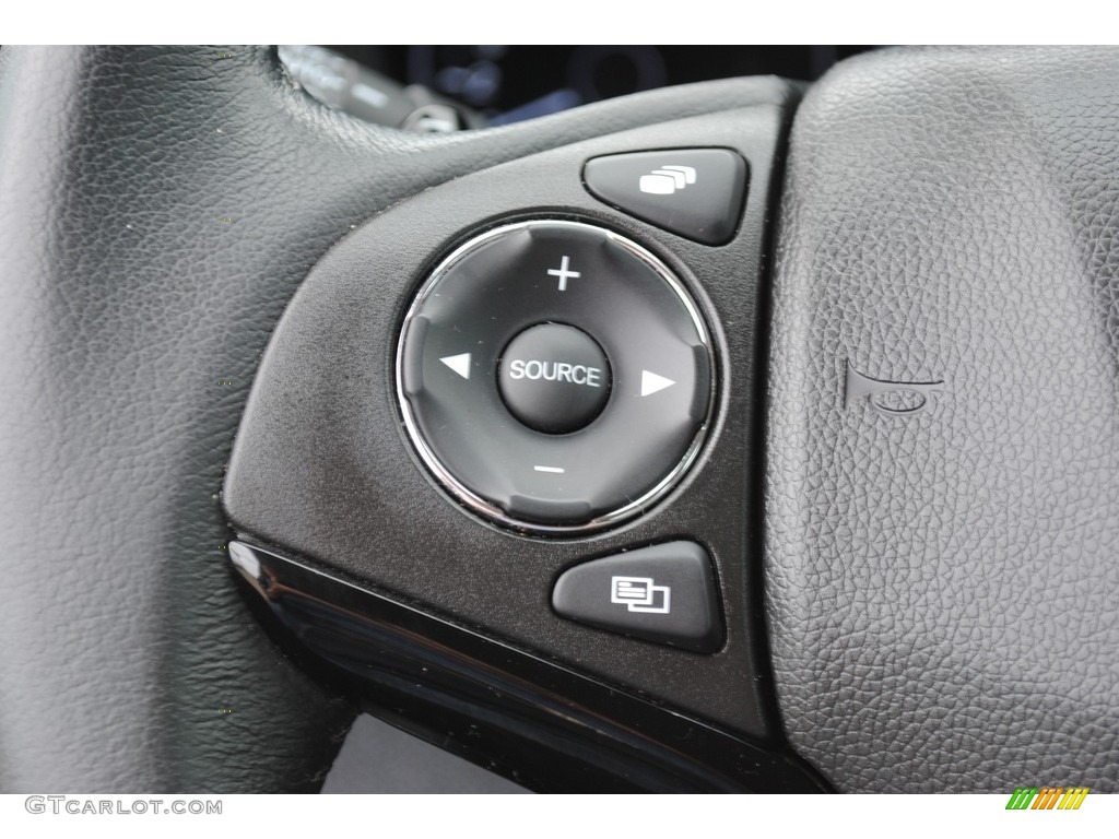 2016 HR-V EX-L Navi - Deep Ocean Pearl / Gray photo #13
