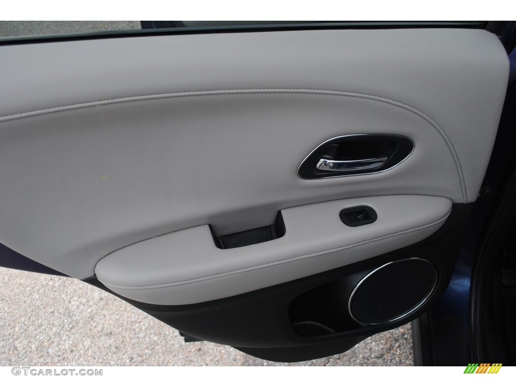 2016 HR-V EX-L Navi - Deep Ocean Pearl / Gray photo #21