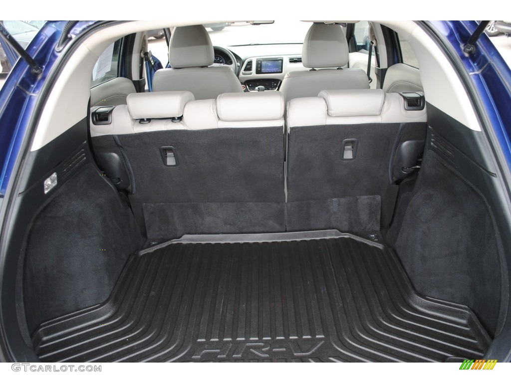 2016 HR-V EX-L Navi - Deep Ocean Pearl / Gray photo #23