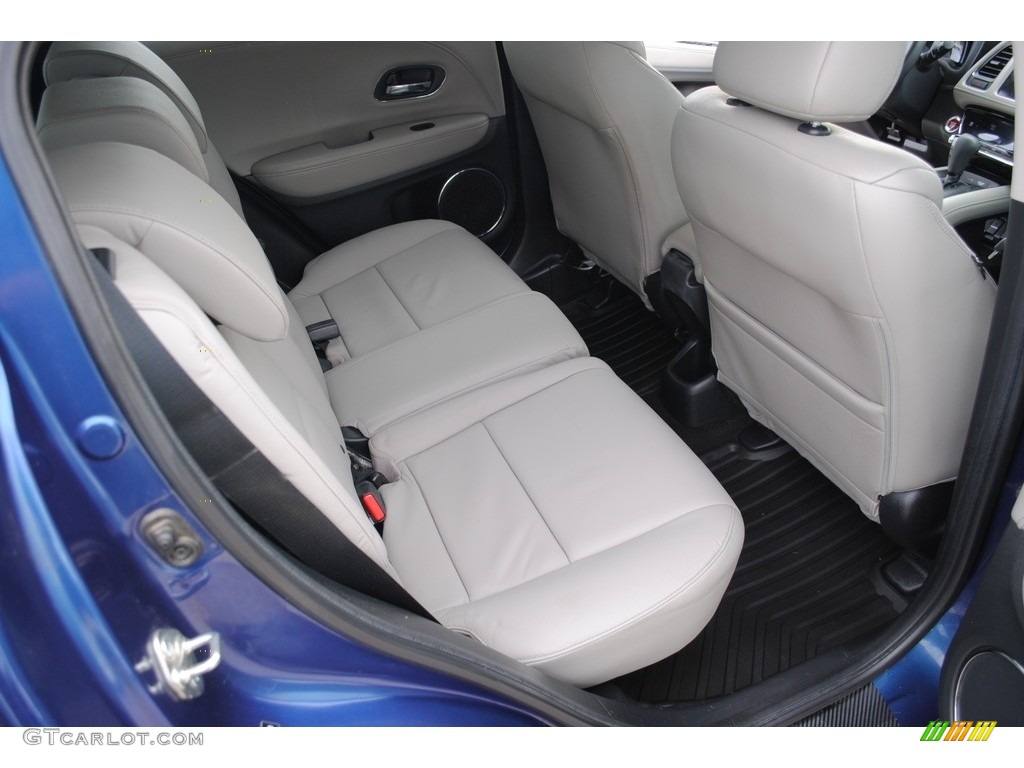 2016 HR-V EX-L Navi - Deep Ocean Pearl / Gray photo #25
