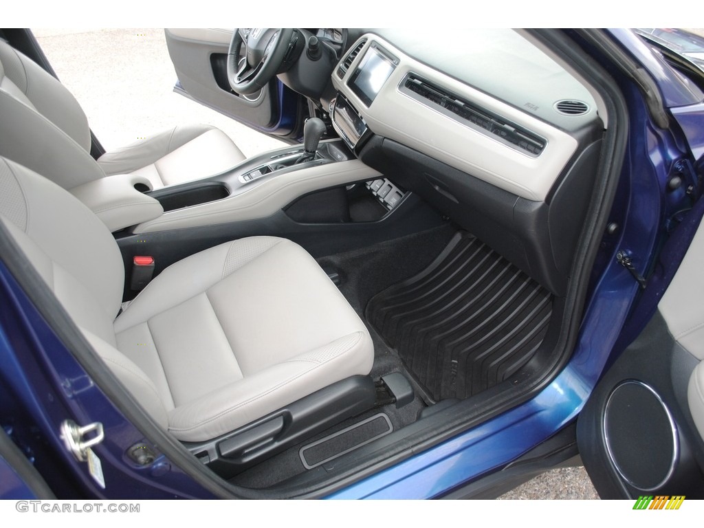 2016 HR-V EX-L Navi - Deep Ocean Pearl / Gray photo #27