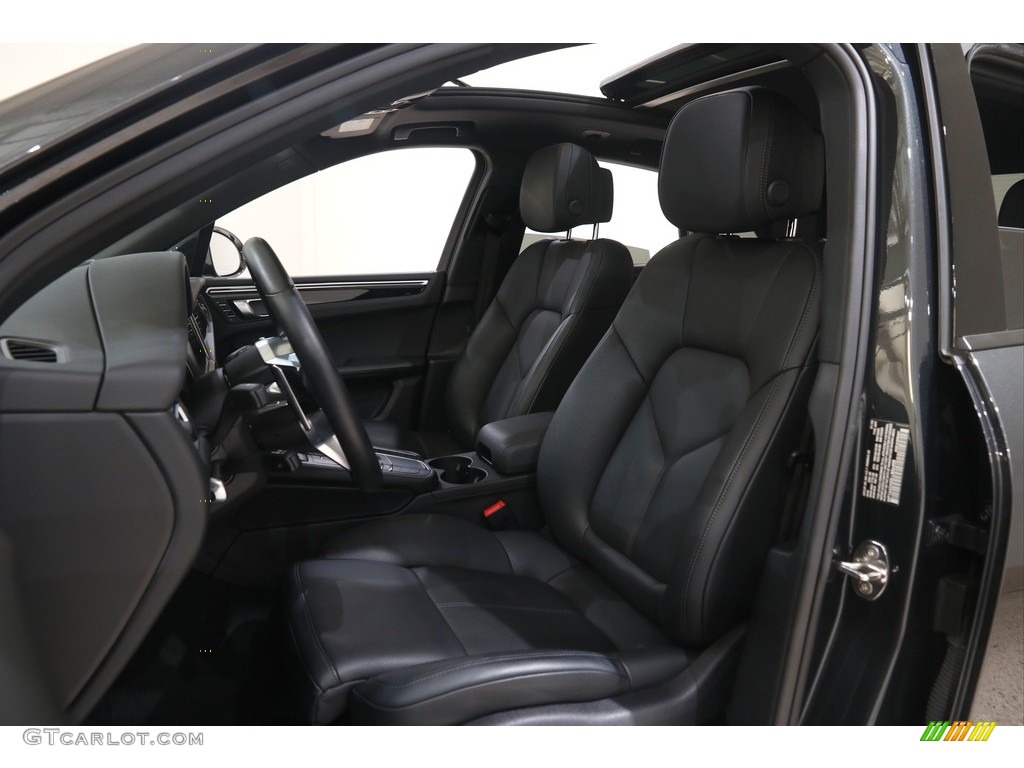 Black Interior 2020 Porsche Macan Standard Macan Model Photo #145005879
