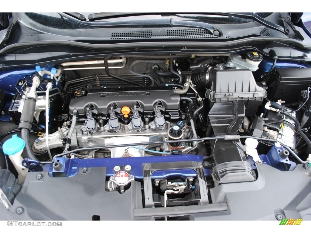2016 HR-V EX-L Navi - Deep Ocean Pearl / Gray photo #29