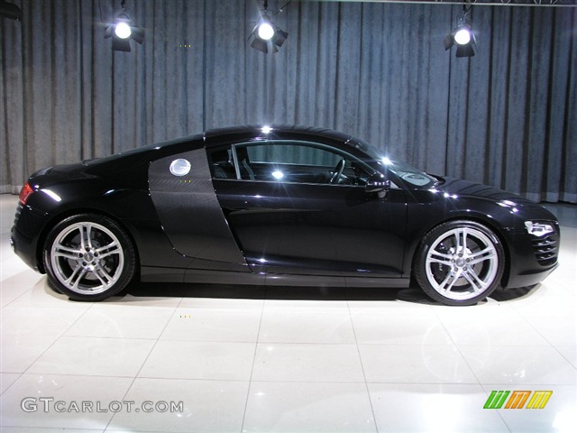 2008 R8 4.2 FSI quattro - Phantom Black Pearl Effect / Black photo #19