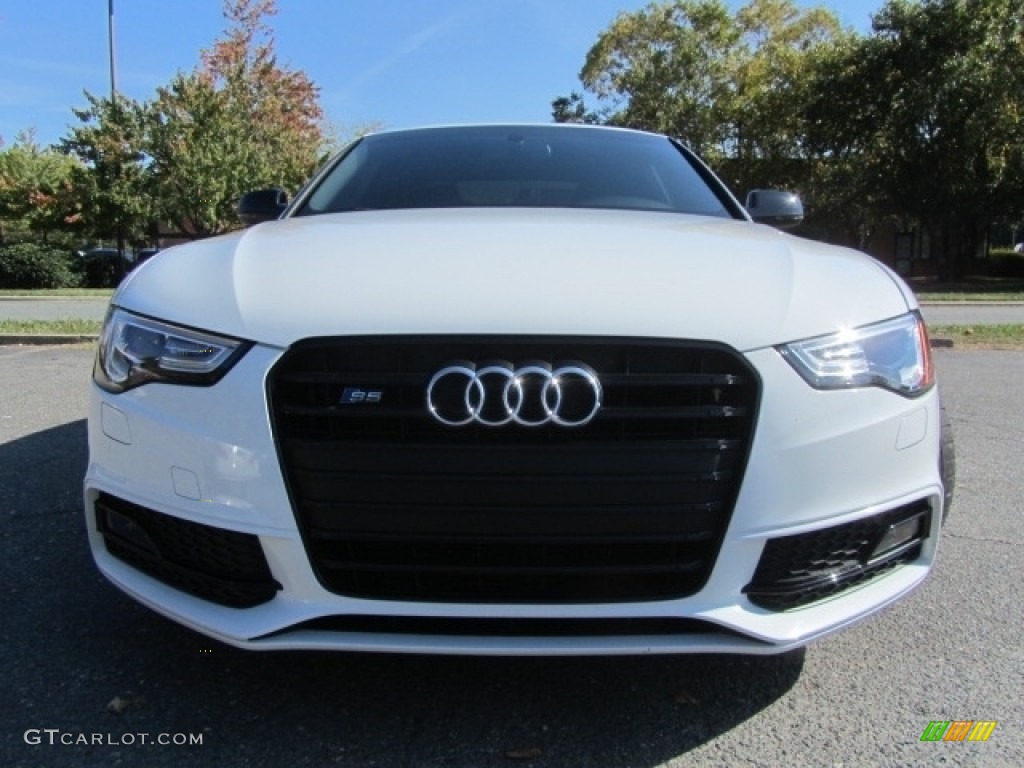 2017 S5 3.0 TFSI quattro Coupe - Glacier White Metallic / Black photo #4
