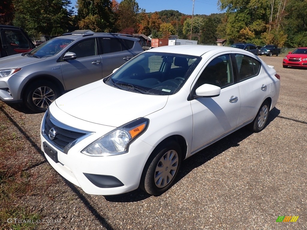 2019 Versa SV - Fresh Powder White / Charcoal photo #7