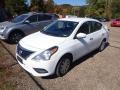 2019 Fresh Powder White Nissan Versa SV  photo #7