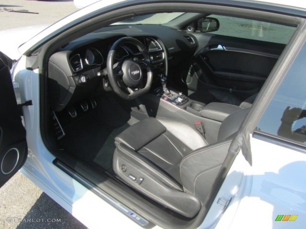 2017 S5 3.0 TFSI quattro Coupe - Glacier White Metallic / Black photo #17