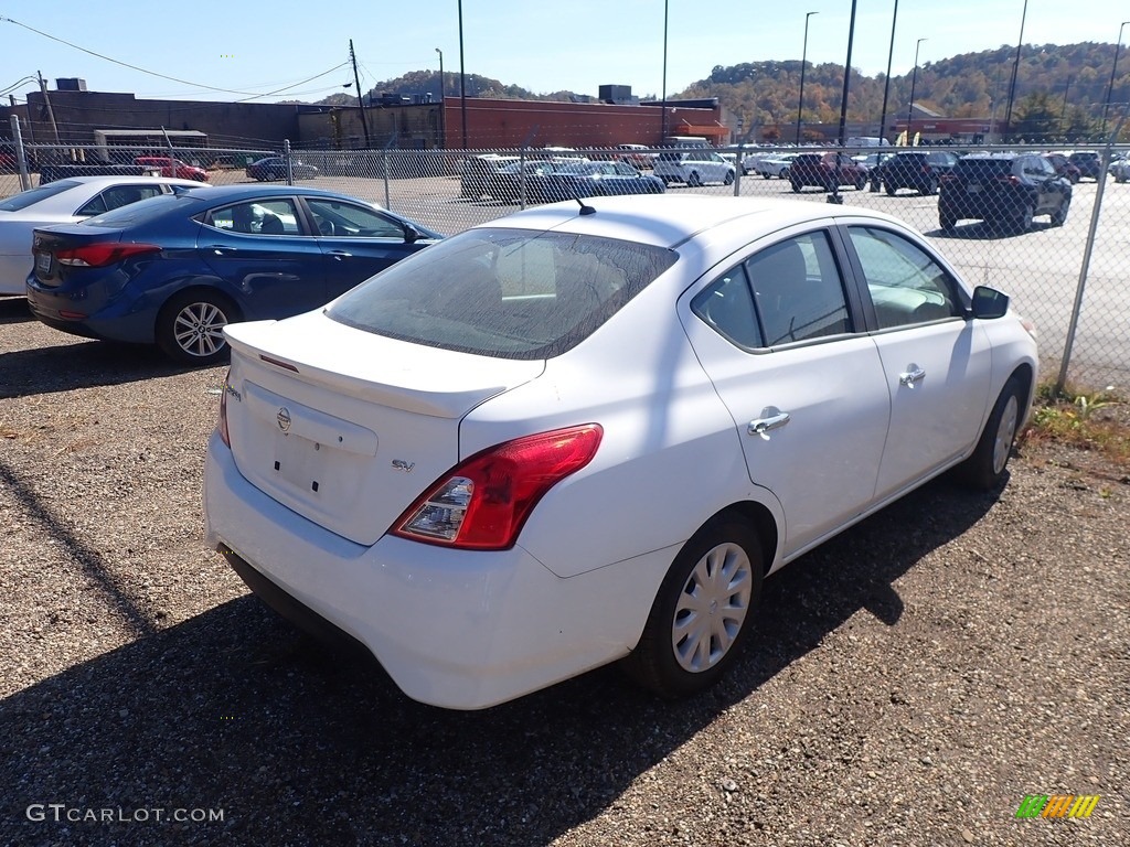 2019 Versa SV - Fresh Powder White / Charcoal photo #10