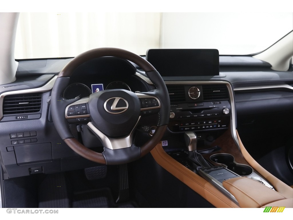 2022 Lexus RX 350L AWD Glazed Caramel Dashboard Photo #145006959