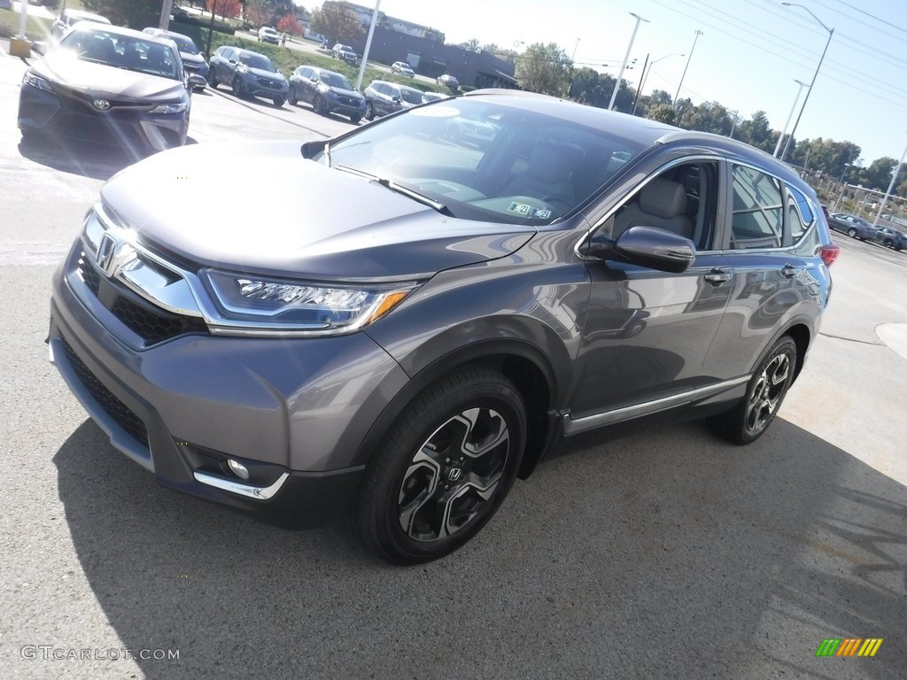 2017 CR-V Touring AWD - Modern Steel Metallic / Gray photo #5
