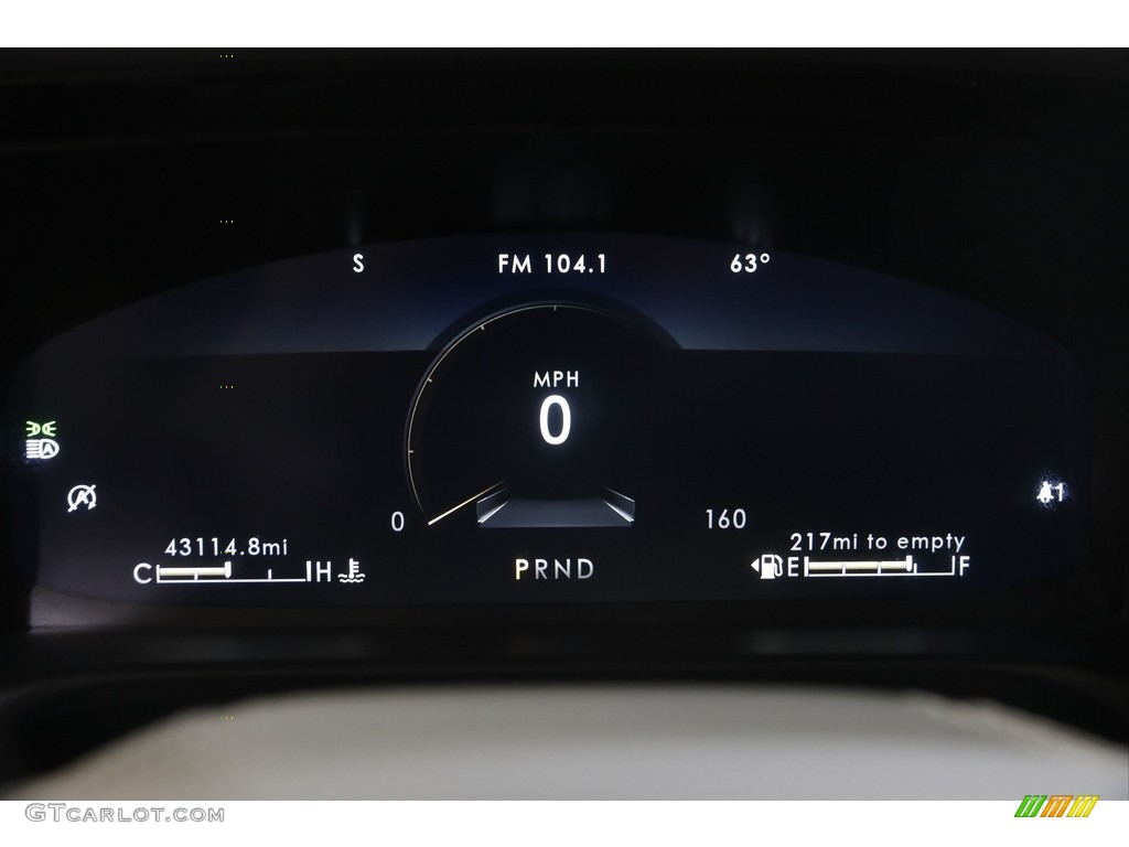 2020 Lincoln Aviator Reserve AWD Gauges Photo #145007693